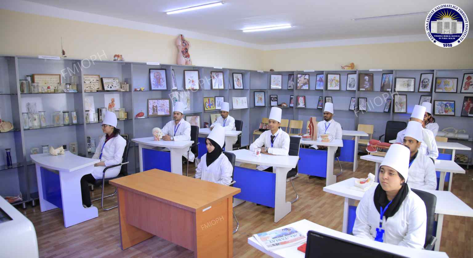 Mbbs in Uzbekistan Student sitting in the classroom