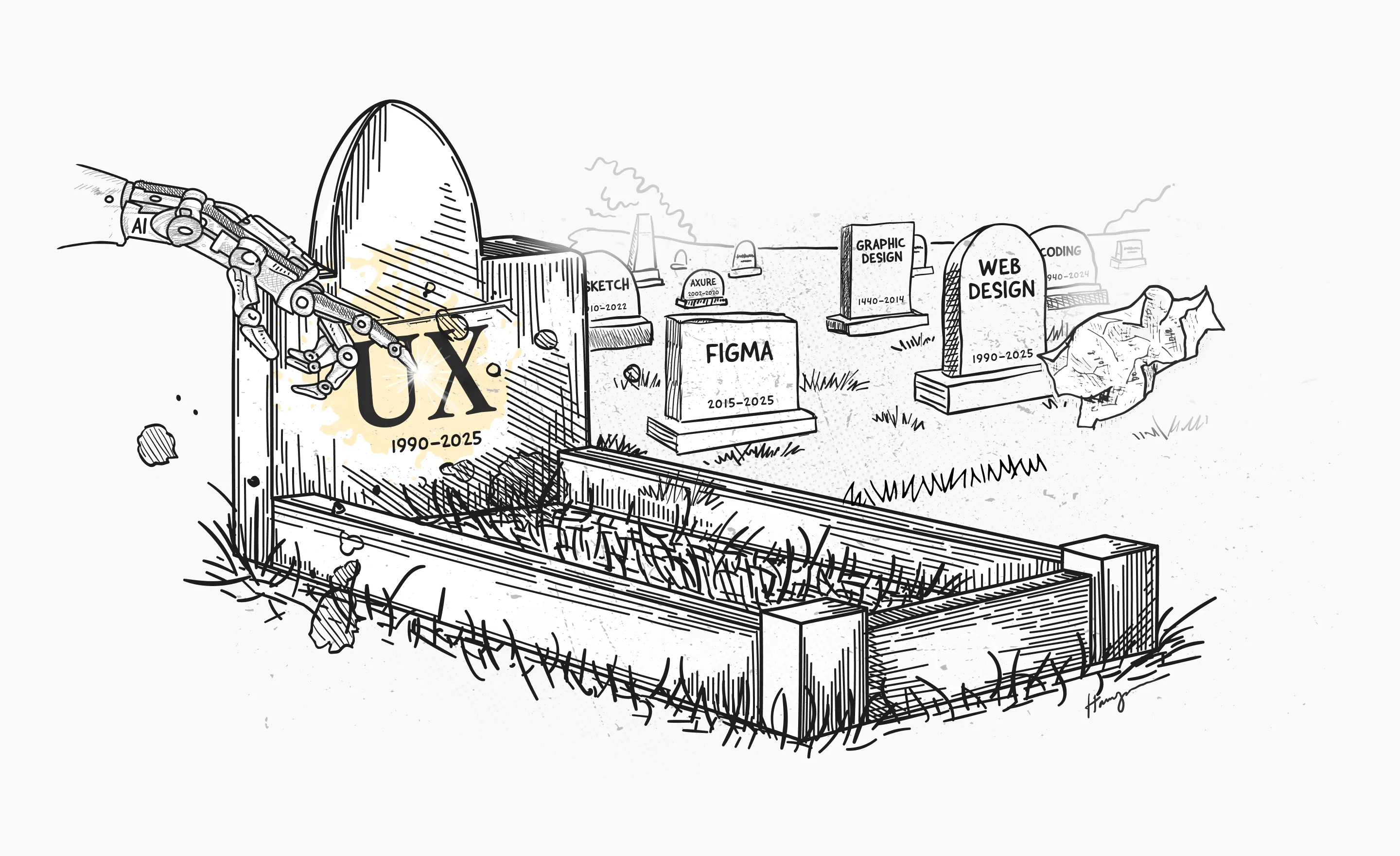 UX is dead. Figma is dead. WebDesign is dead