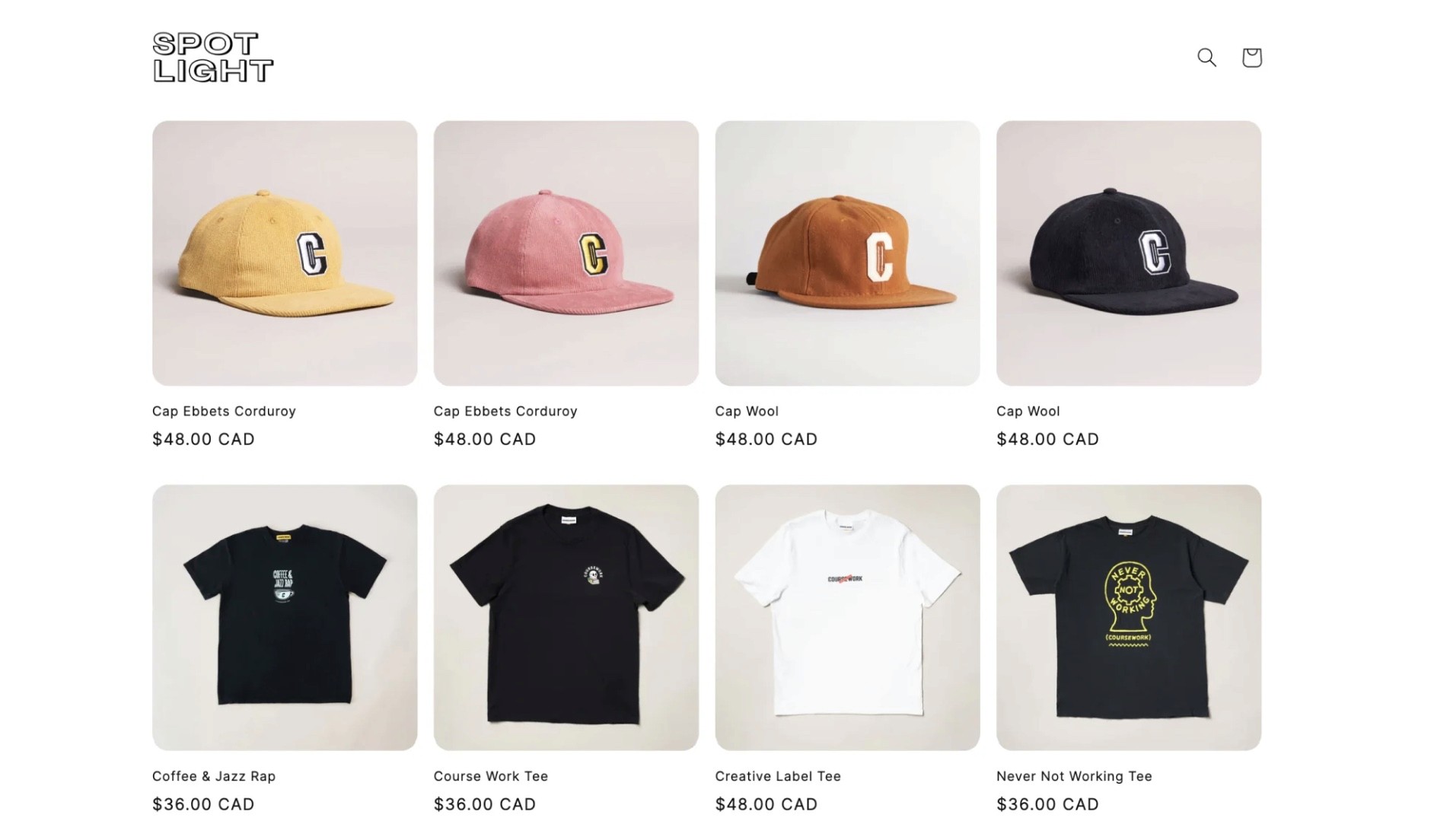 spotlight shopify theme