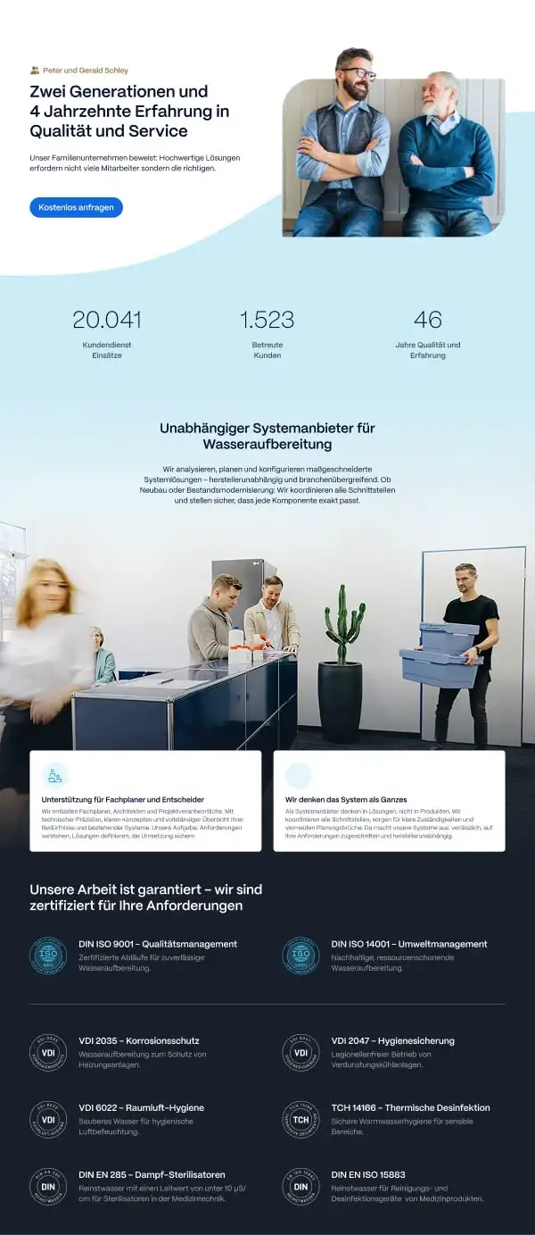 Screenshot aus einem Projekt