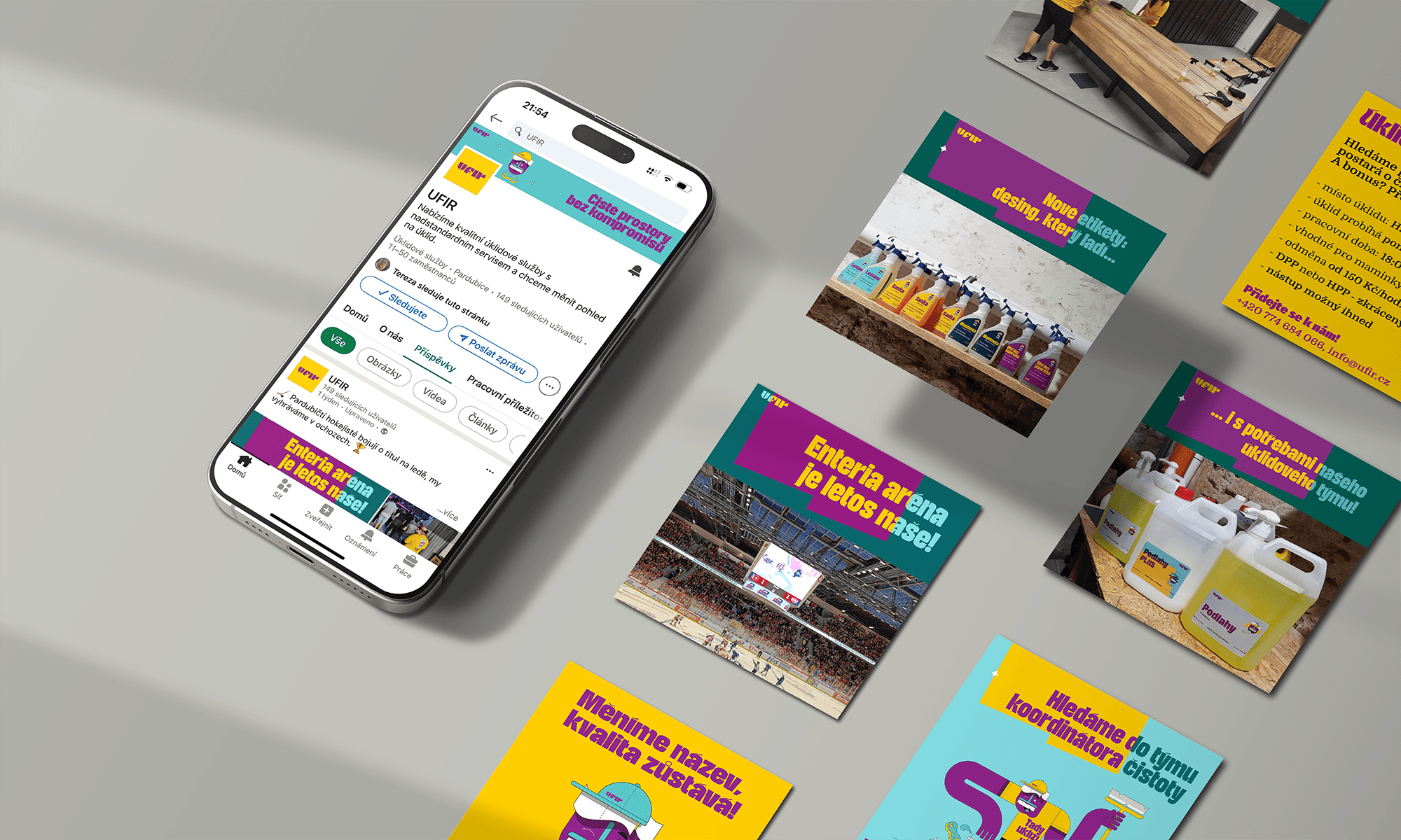 UFIR - správa sociálních sítí