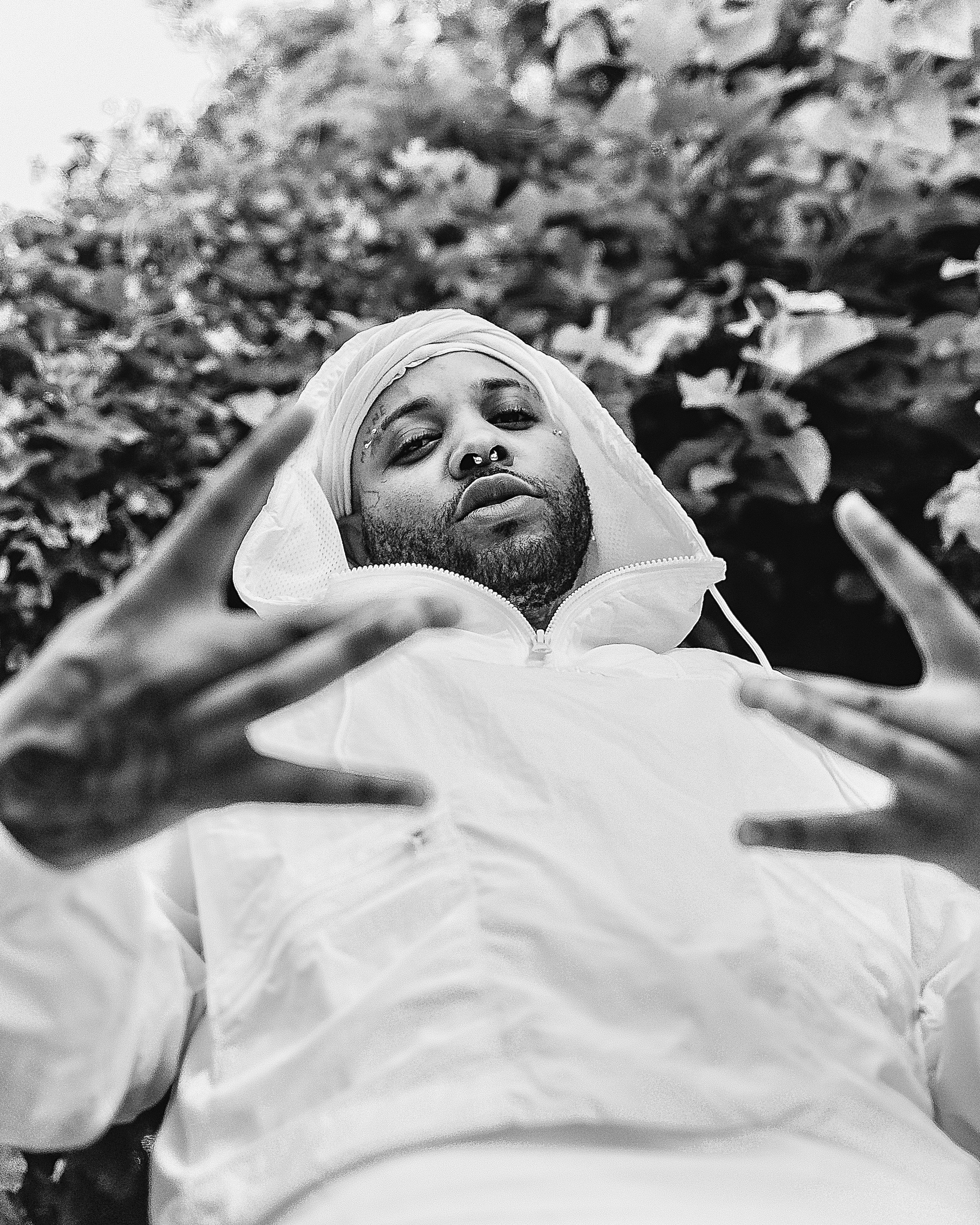 Music Producer sitting at his desk