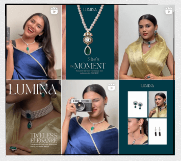 A sleek, modern laptop with a large blank screen is perched atop a reflective surface displaying abstract, colorful shapes. The background features a clear blue sky with soft clouds, creating a serene and open atmosphere. Bright natural lighting accentuates the laptop's metallic finish. The composition is straightforward and minimalist, with a focus on the laptop from a slightly low angle, highlighting both its design and the artistic reflection beneath it. The overall mood is tranquil and contemporary.