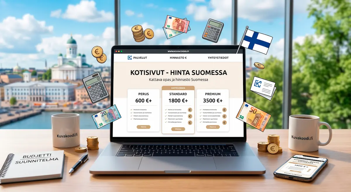 Kotisivut hinta Suomi 2026