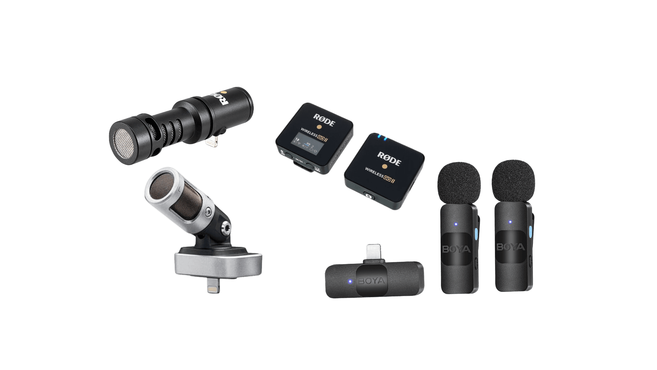 wireless microphones compatible with iPhone