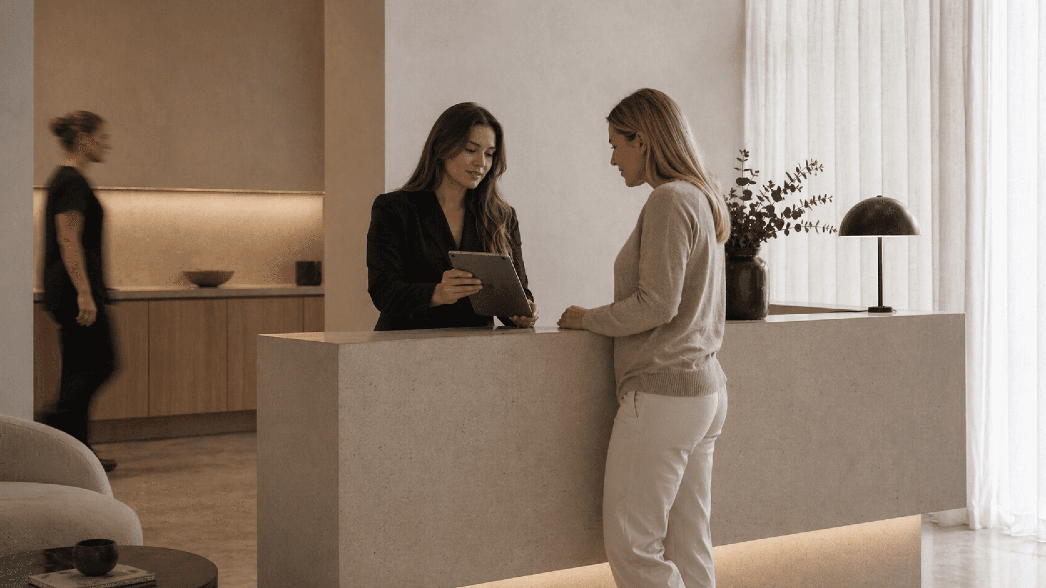 Dental reception