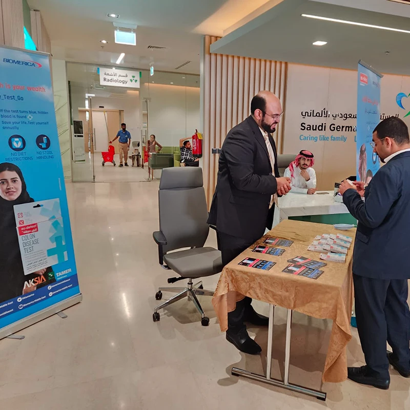 Colorectal cancer awareness day in Saudi German Hospital Riyadh KSA 2023