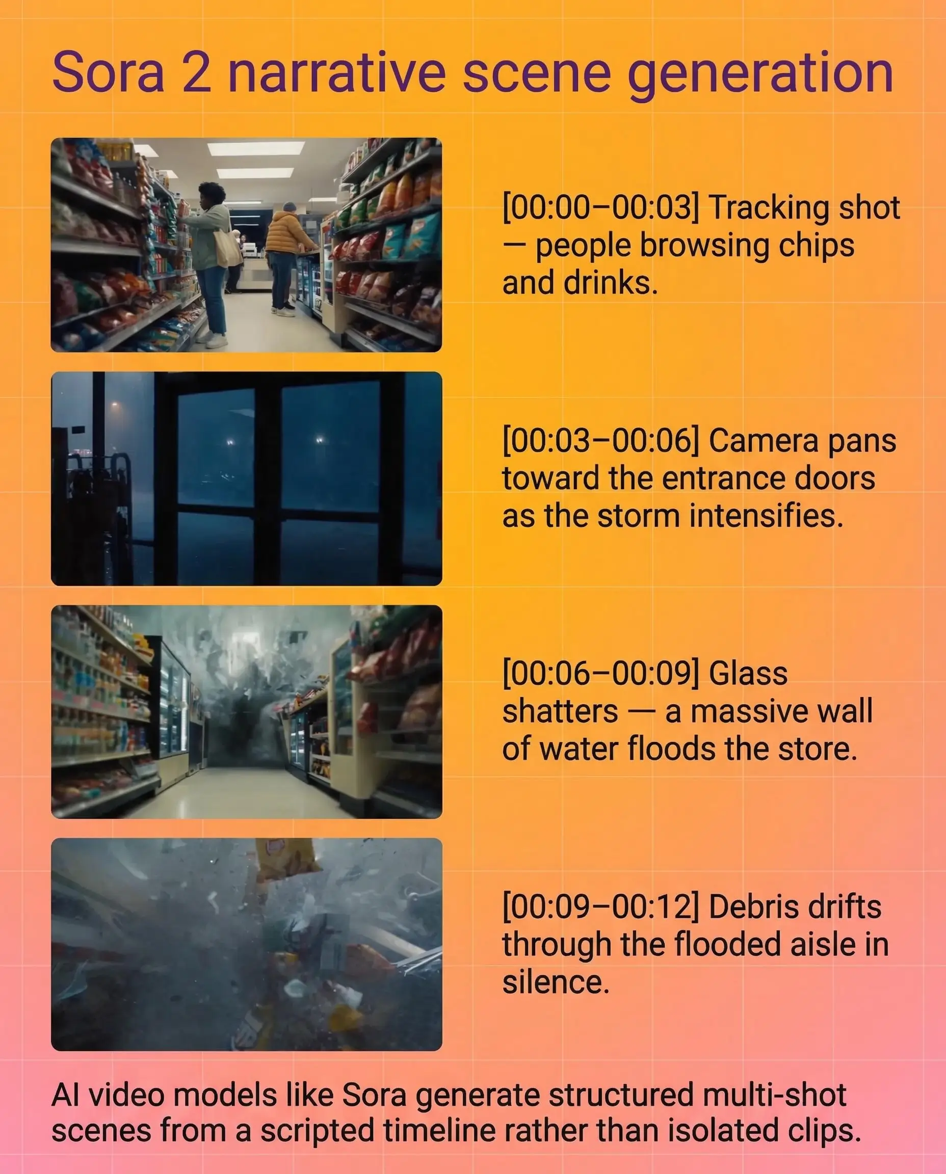 Sora2 narrative scene Generator