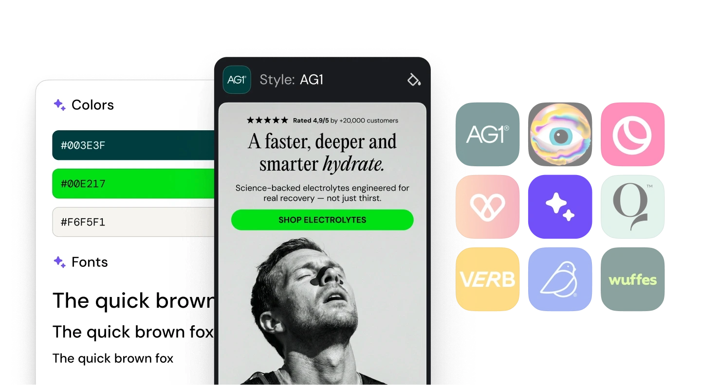 Beautiful branding, zero effort
