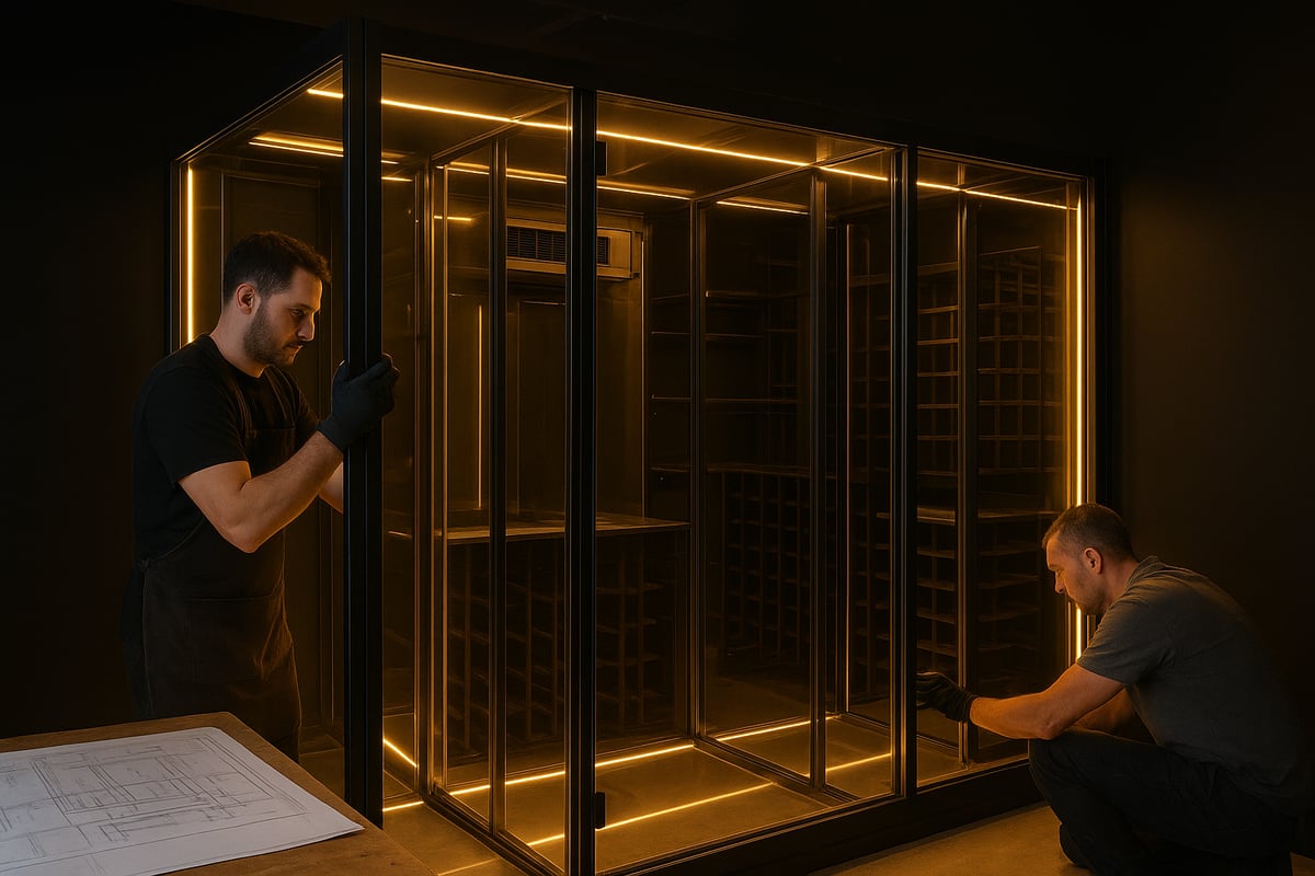 Step 3: Engineering and Building Your Glass Wine Cellar