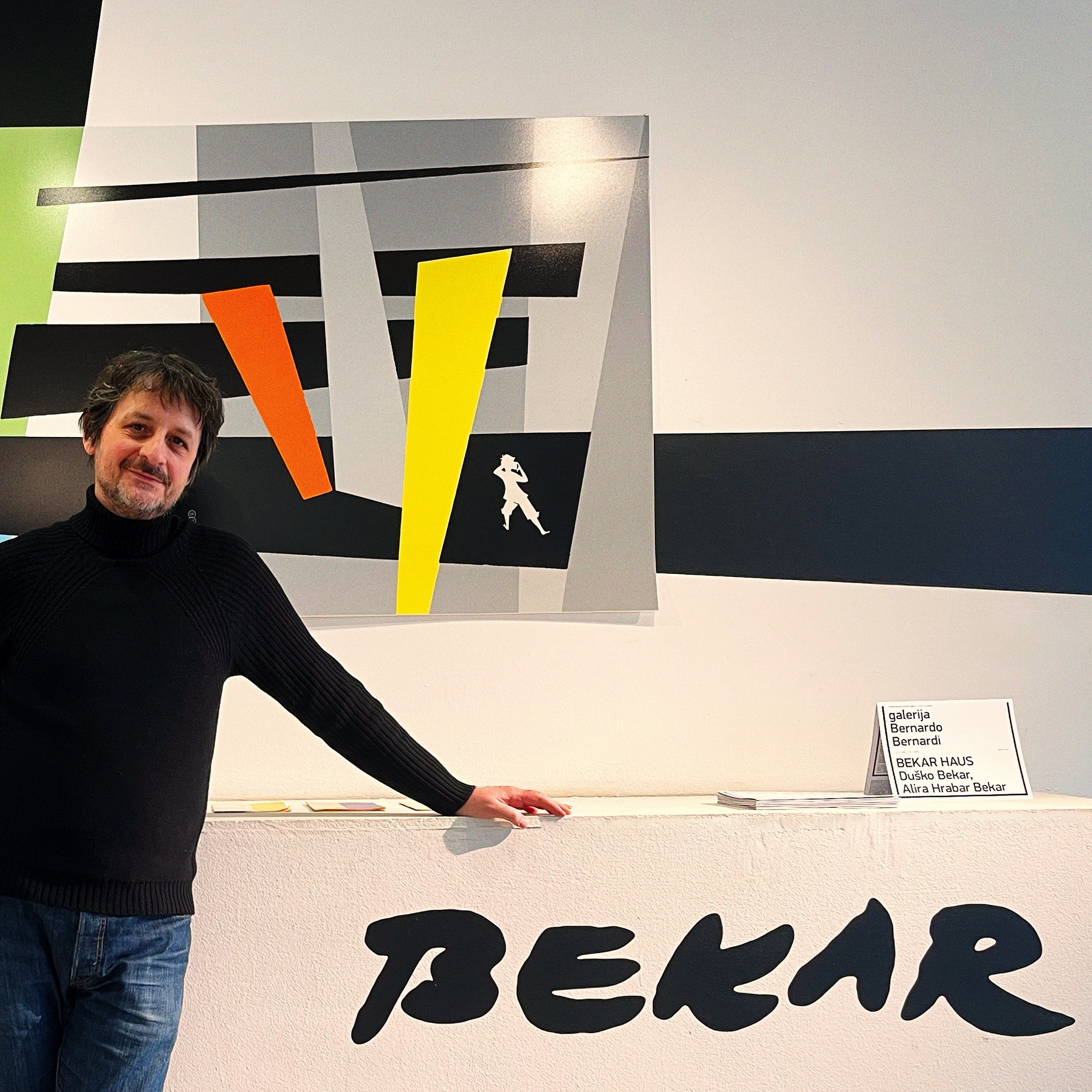 Portrait of Dušan Bekar Jr.