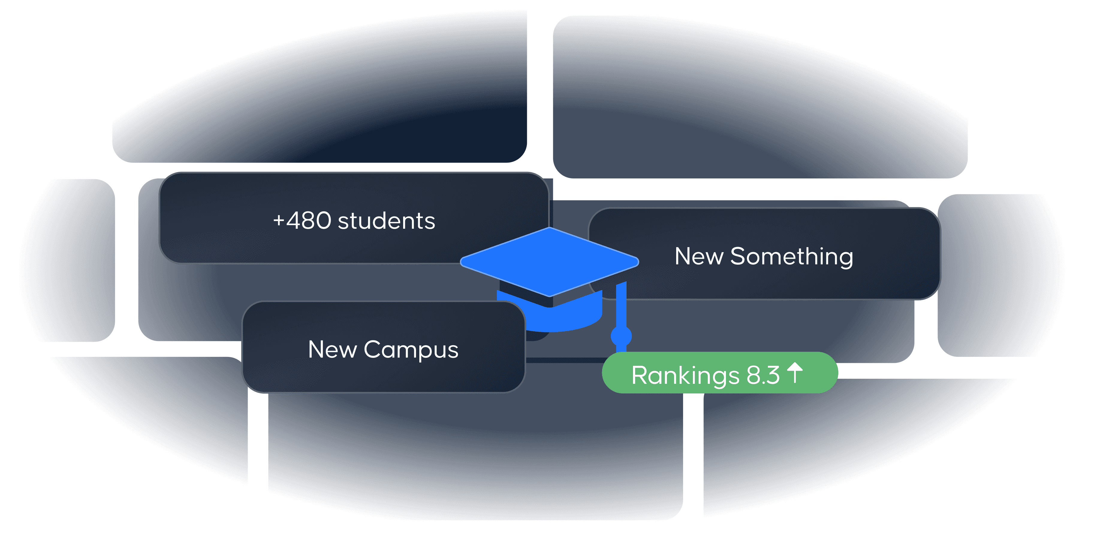 Casa Verde Framer template with education stats and growth indicators.