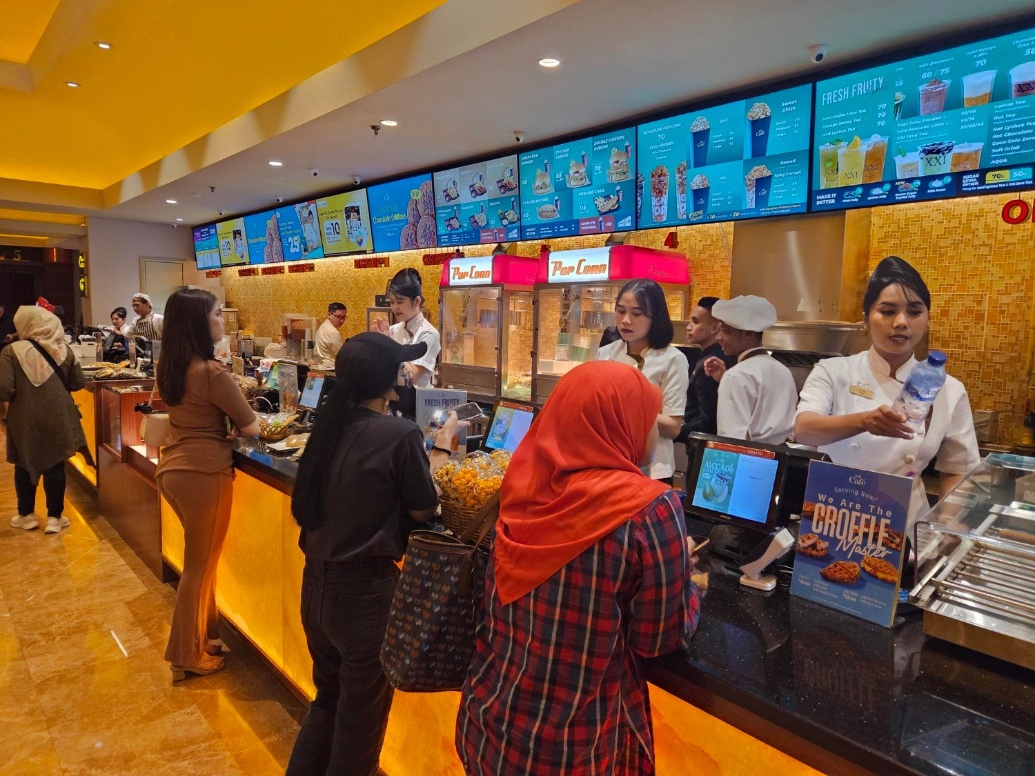 機場快餐櫃檯設計 Airport QSR counter