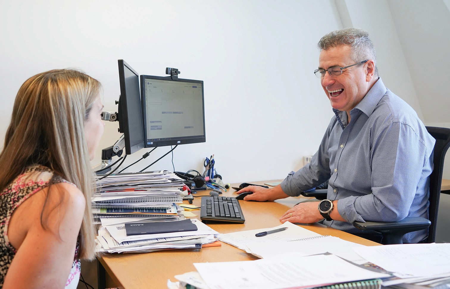 Hughes Price Walker consultancy team meeting to support pension scheme clients with strategic guidance.