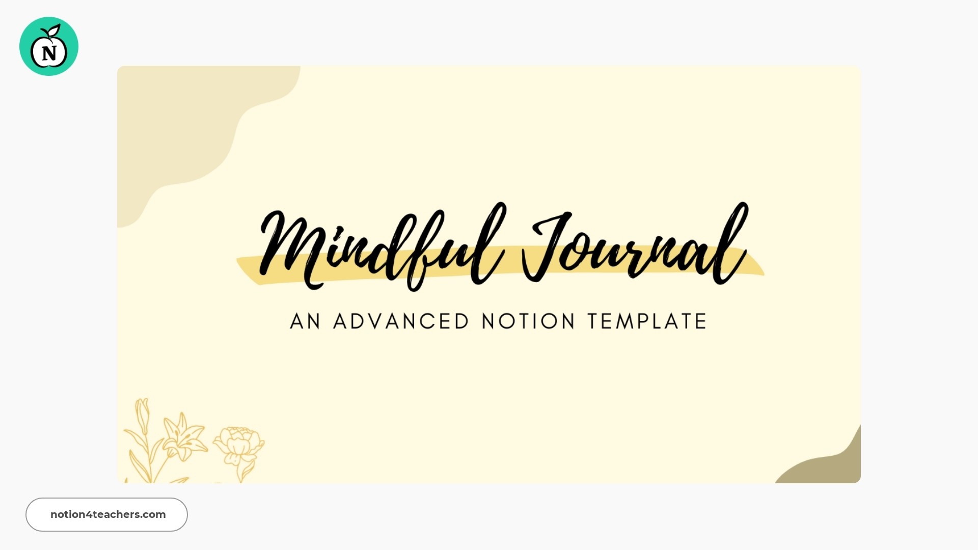 Mindful Journal by Chii