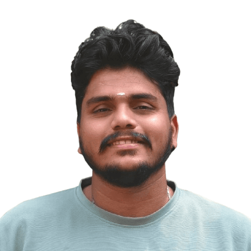 Portrait of portfolio creator – front view