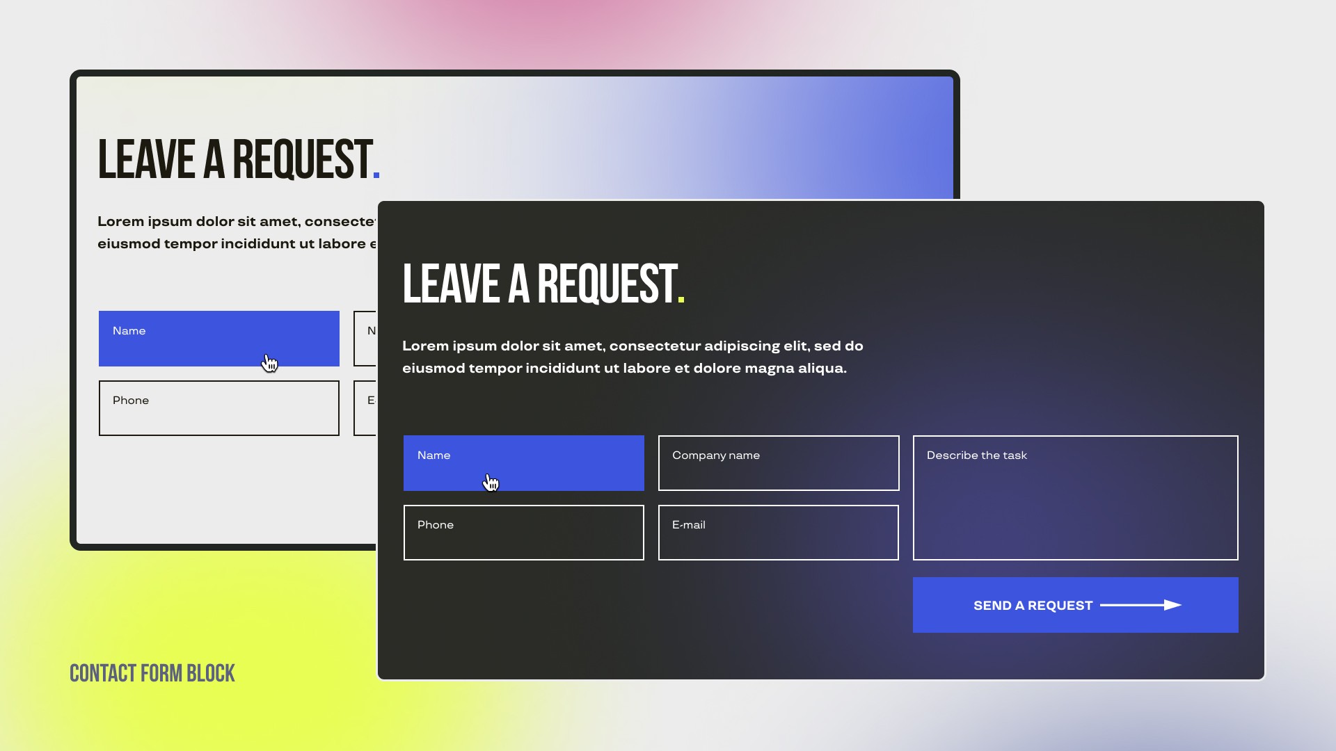 Website design and development for "Three Words" Advertising Agency by CHYRKOV studio