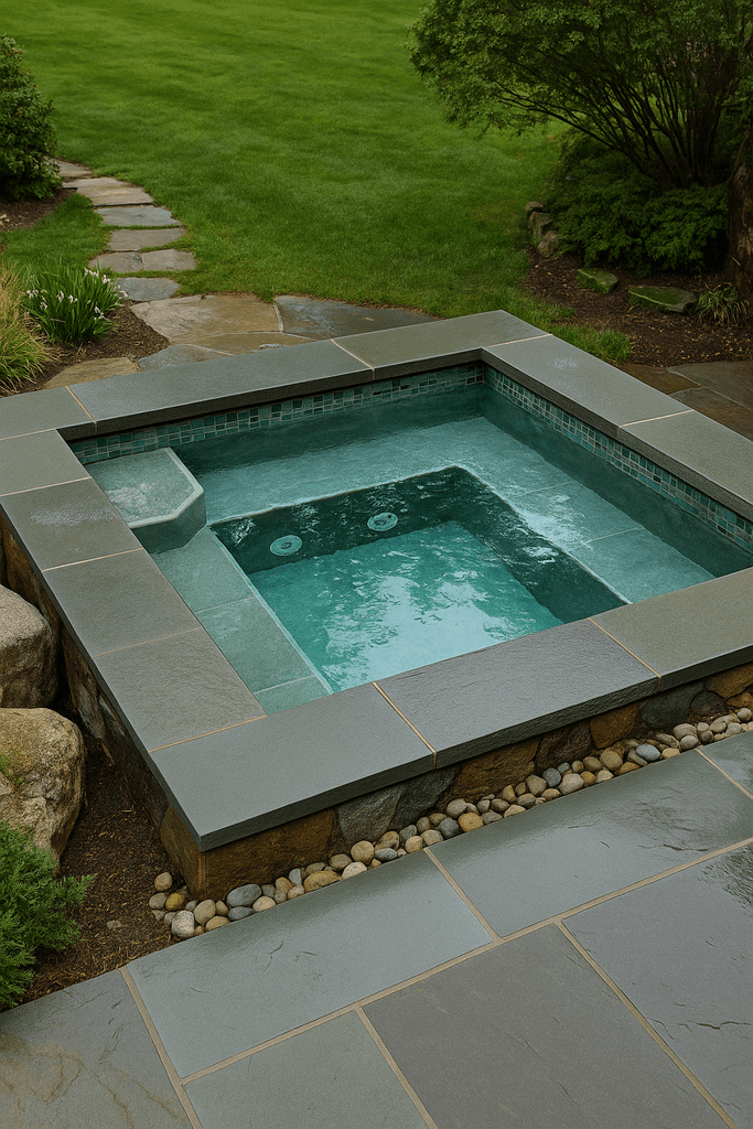 Custom hot tub
