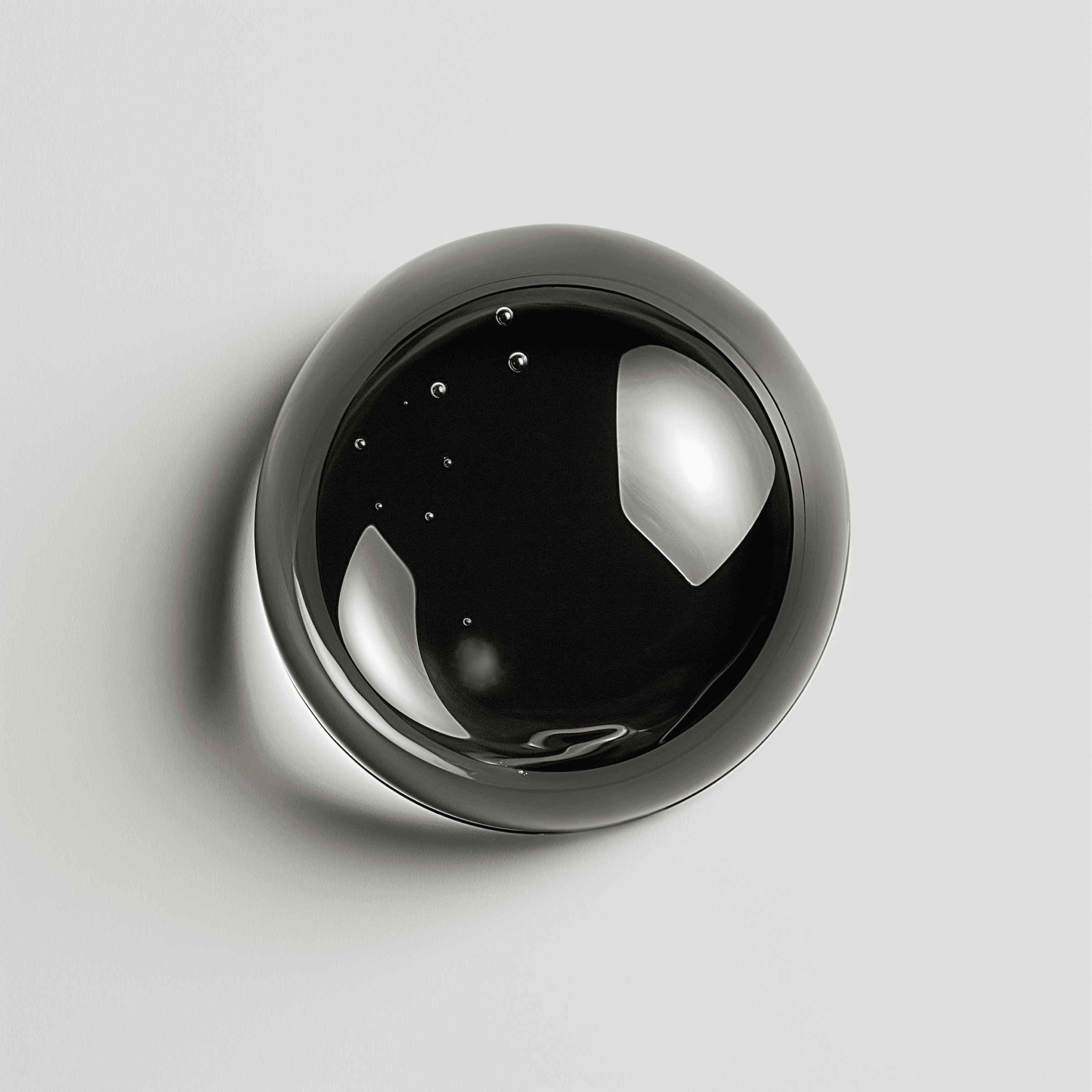 Close up shot of grains placed in a cylindircal bowl