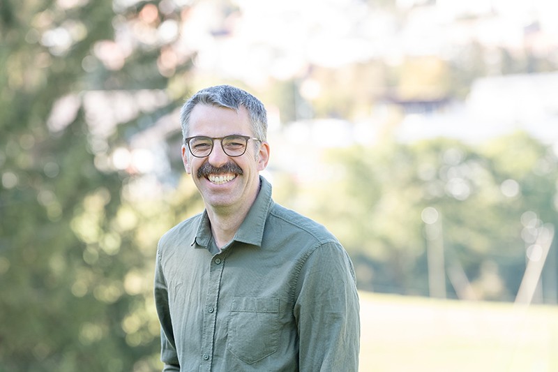 Jean-Charles Juillard, candidat au Conseil général.
