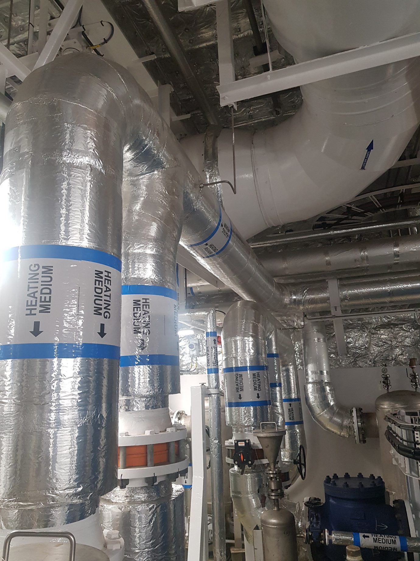 Aluminum Cladding Installation for Insulated Equipment