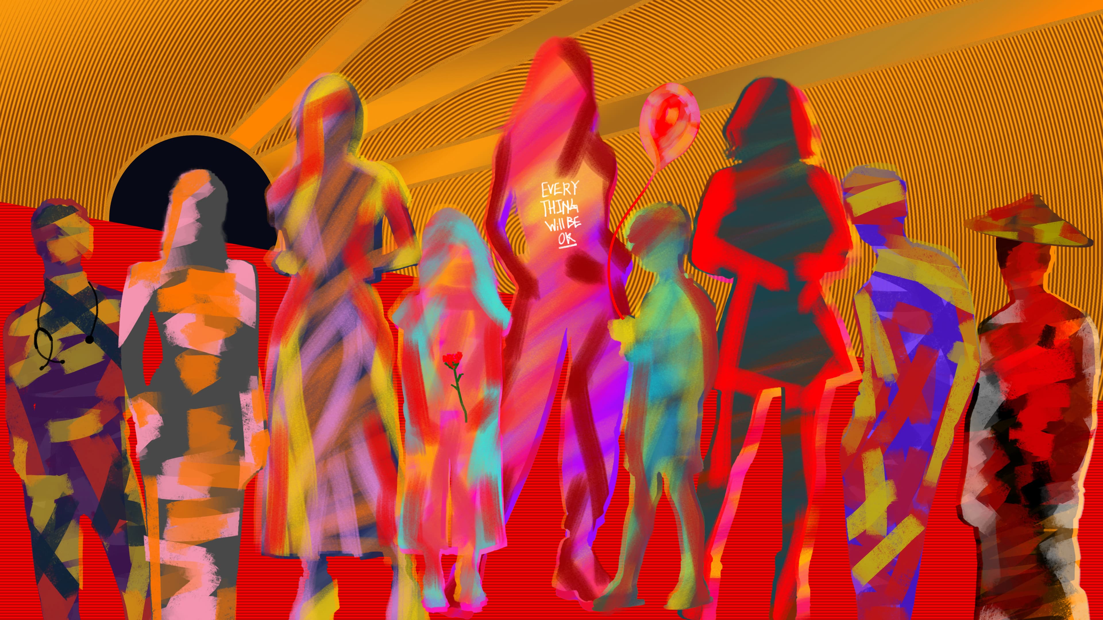 Golden Rays Shining Upon Us