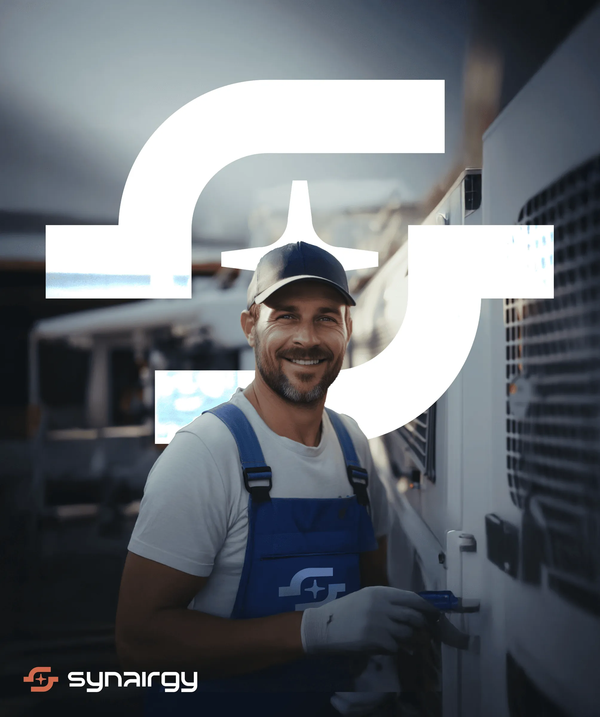 Synairgy HVAC rebrand & fleet design — image 3 by GRNHS