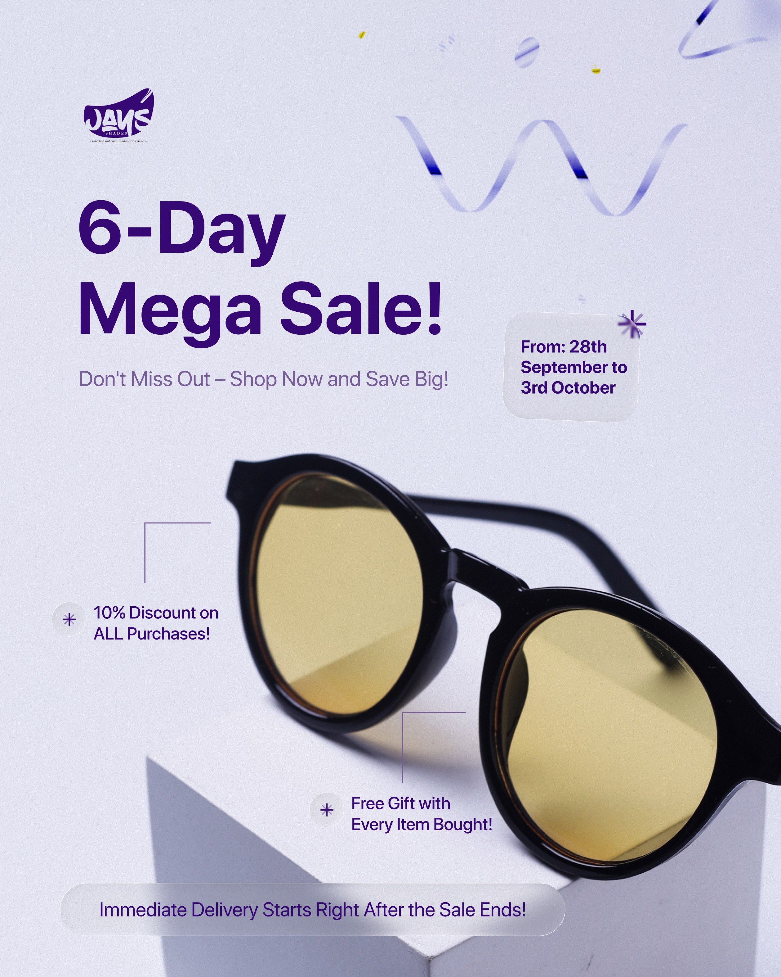 Minimal home office with abstract wall art