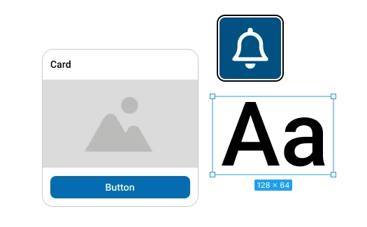 3 mobile device mockups of bookly app