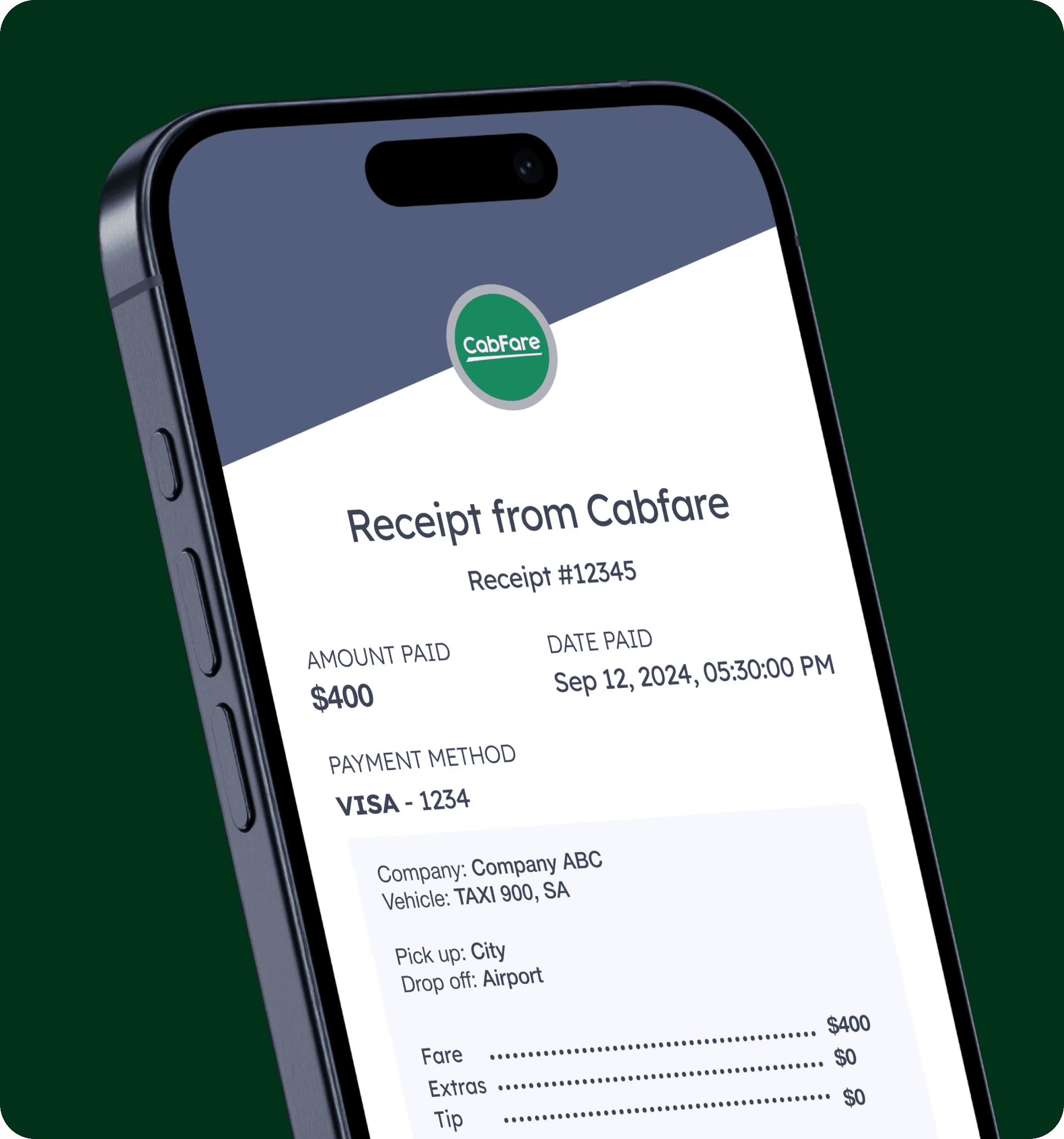 Track your earnings in real time