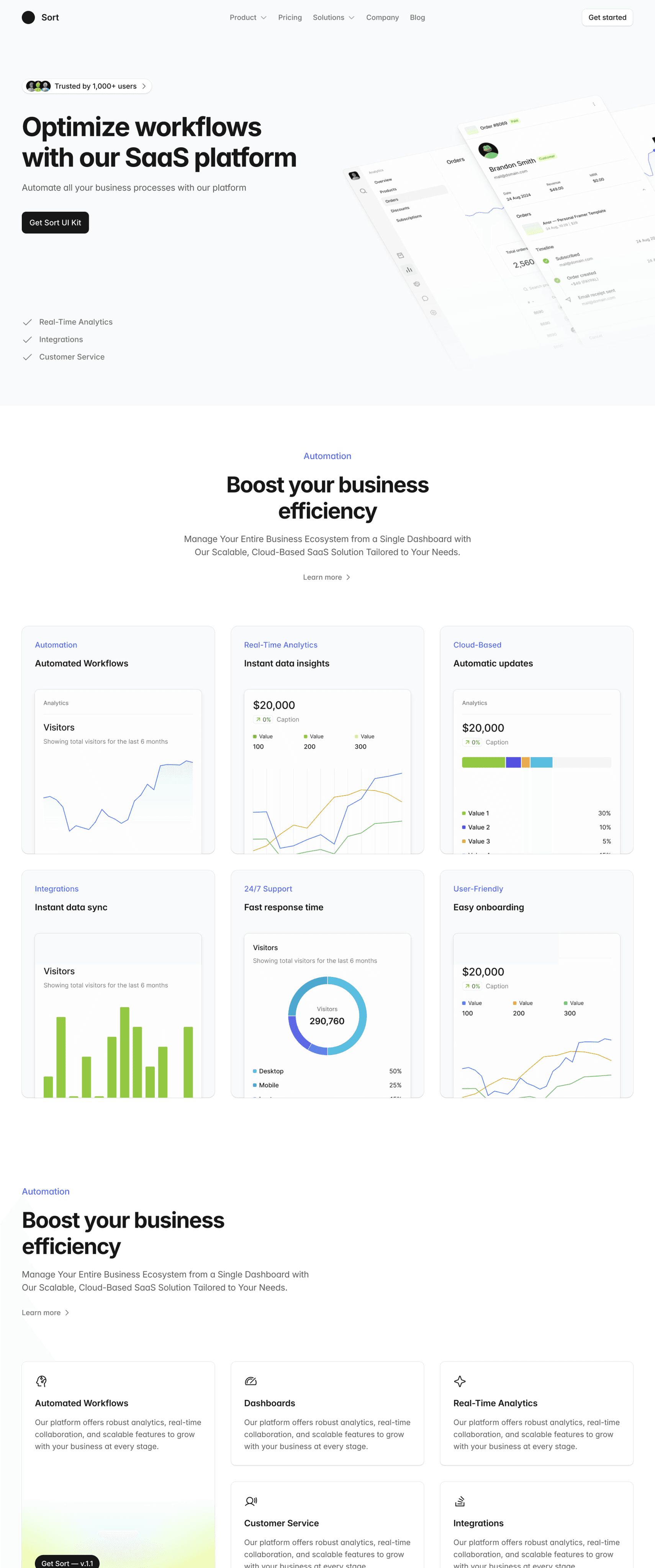 framer templates