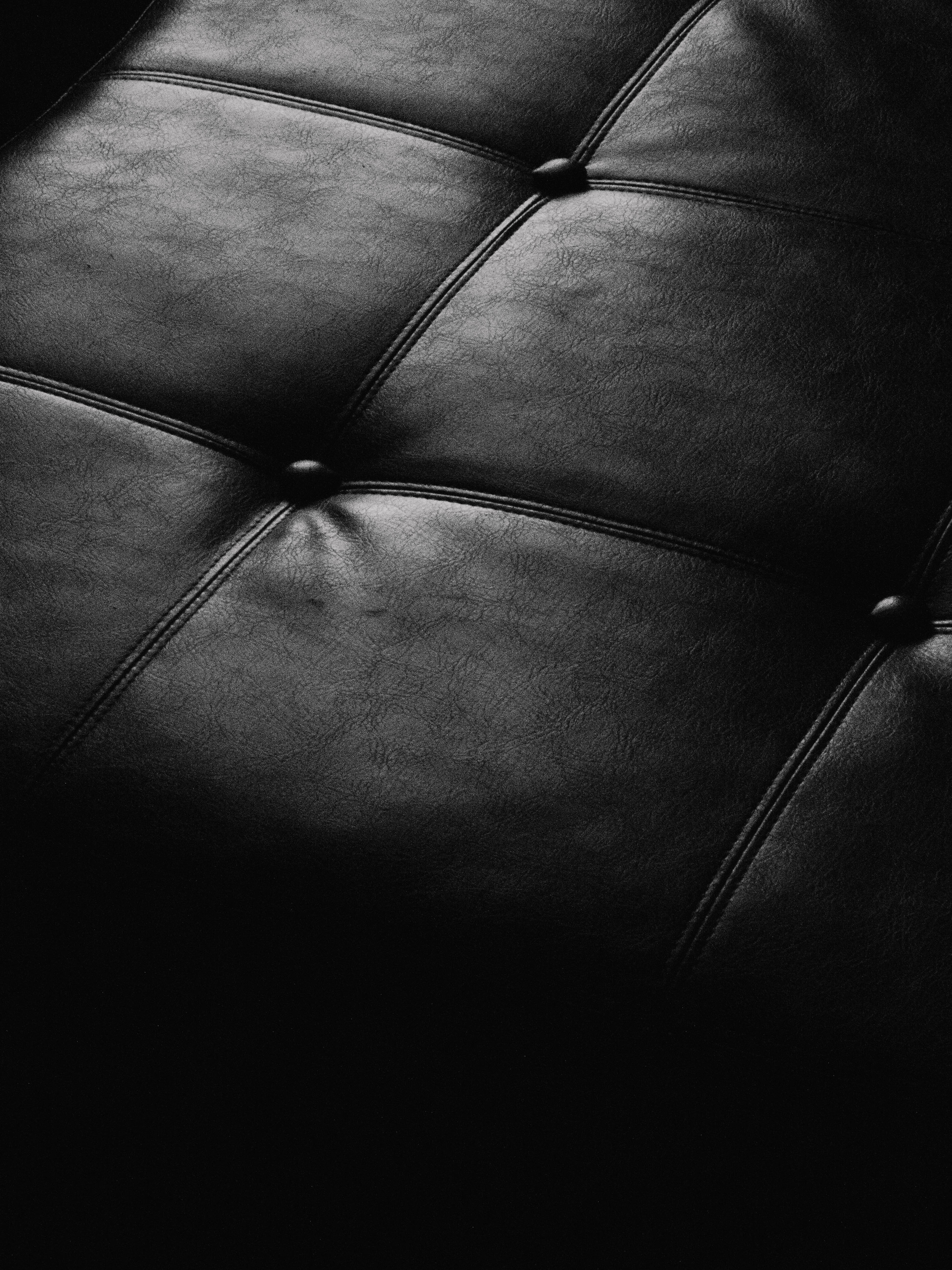 aesthetic shot of work couch