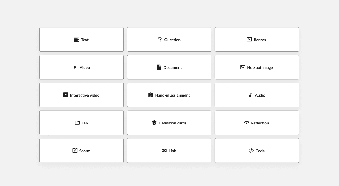 Diverse contentvormen