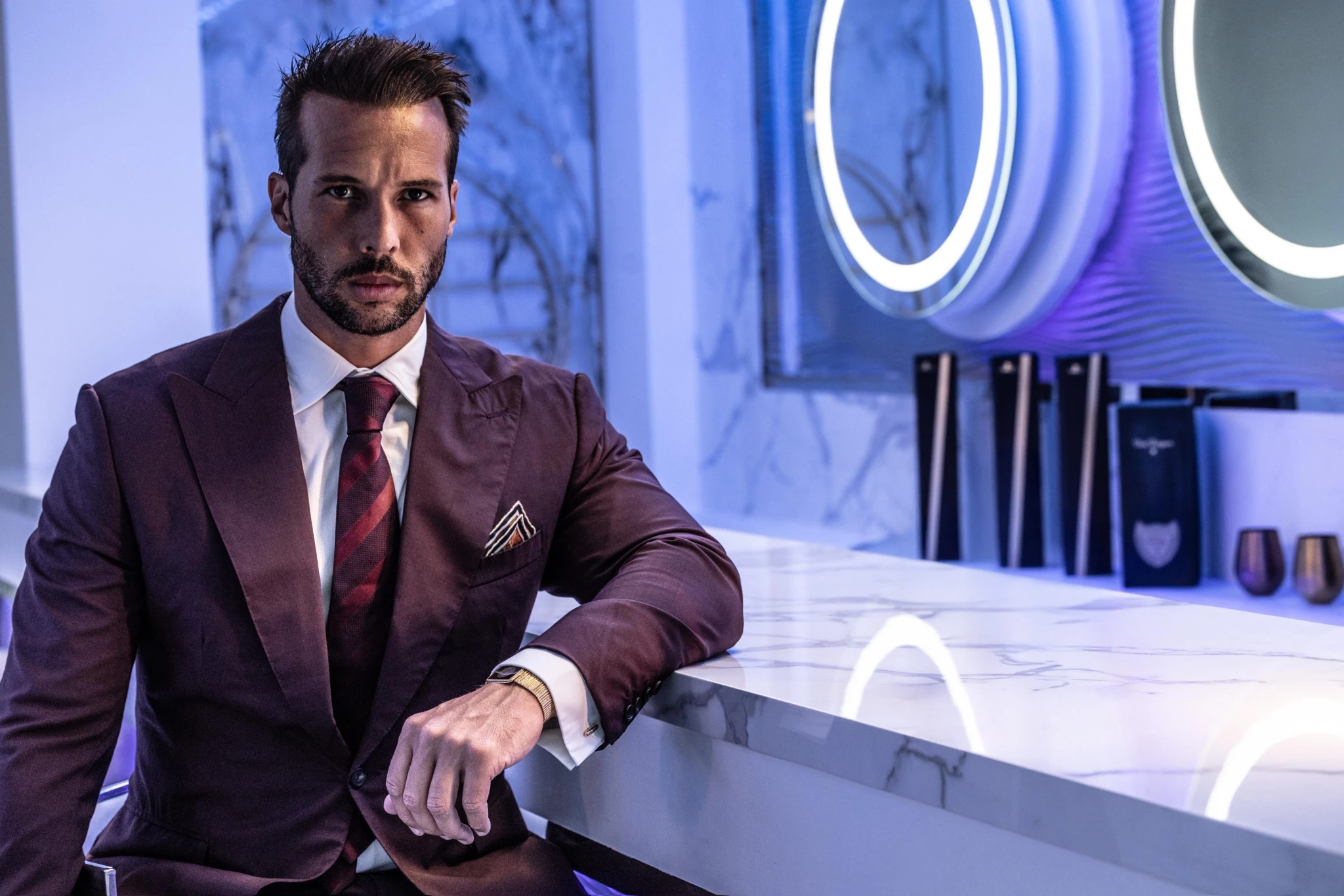 Ritratto editoriale scattato da Edoardo Verduchigrafo Fashion Roma