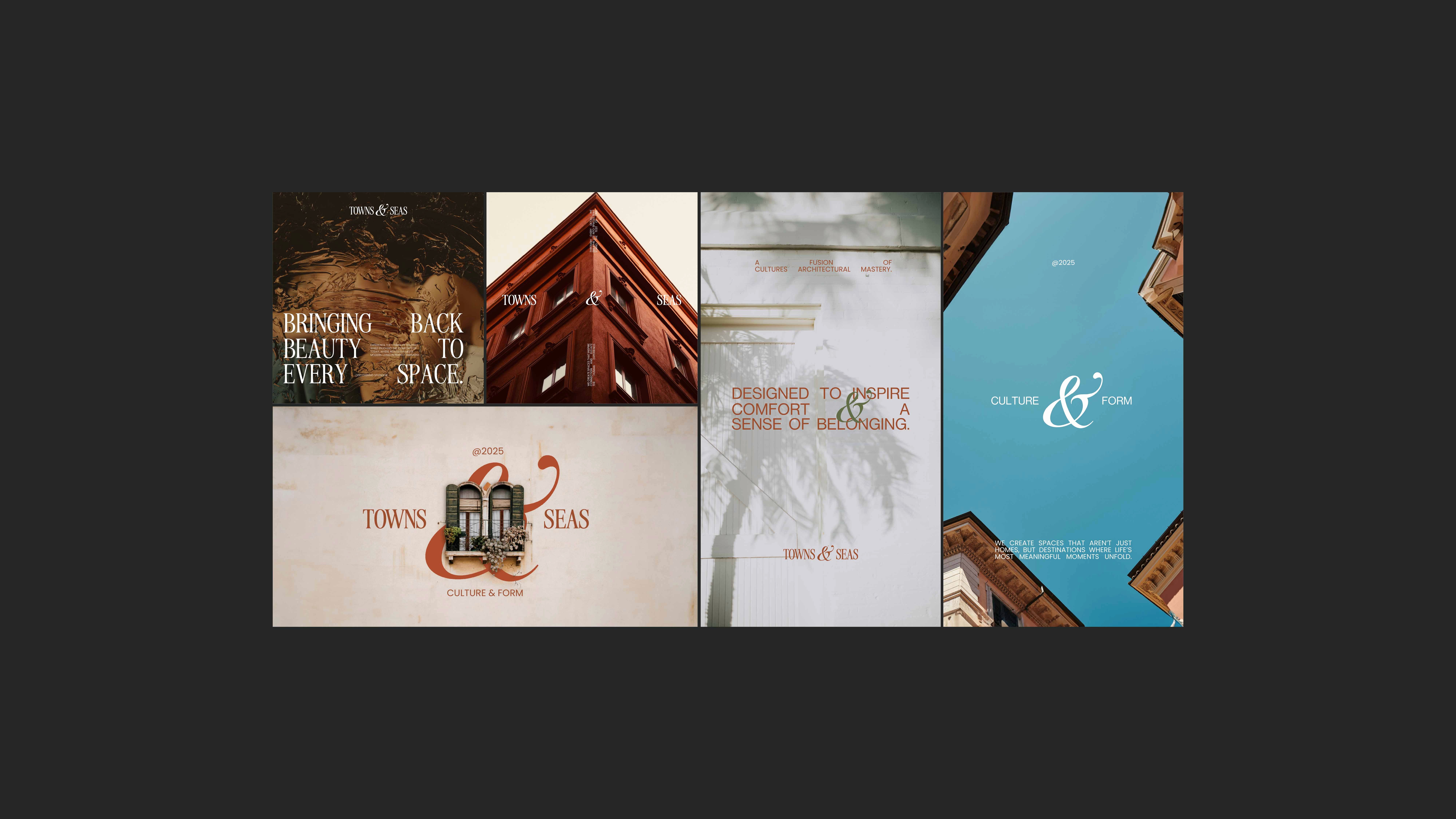 Towns & Seas, Brand by LongeBlack