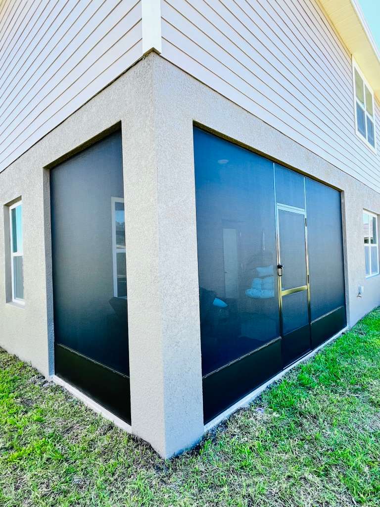 Corner Lanai Enclosure