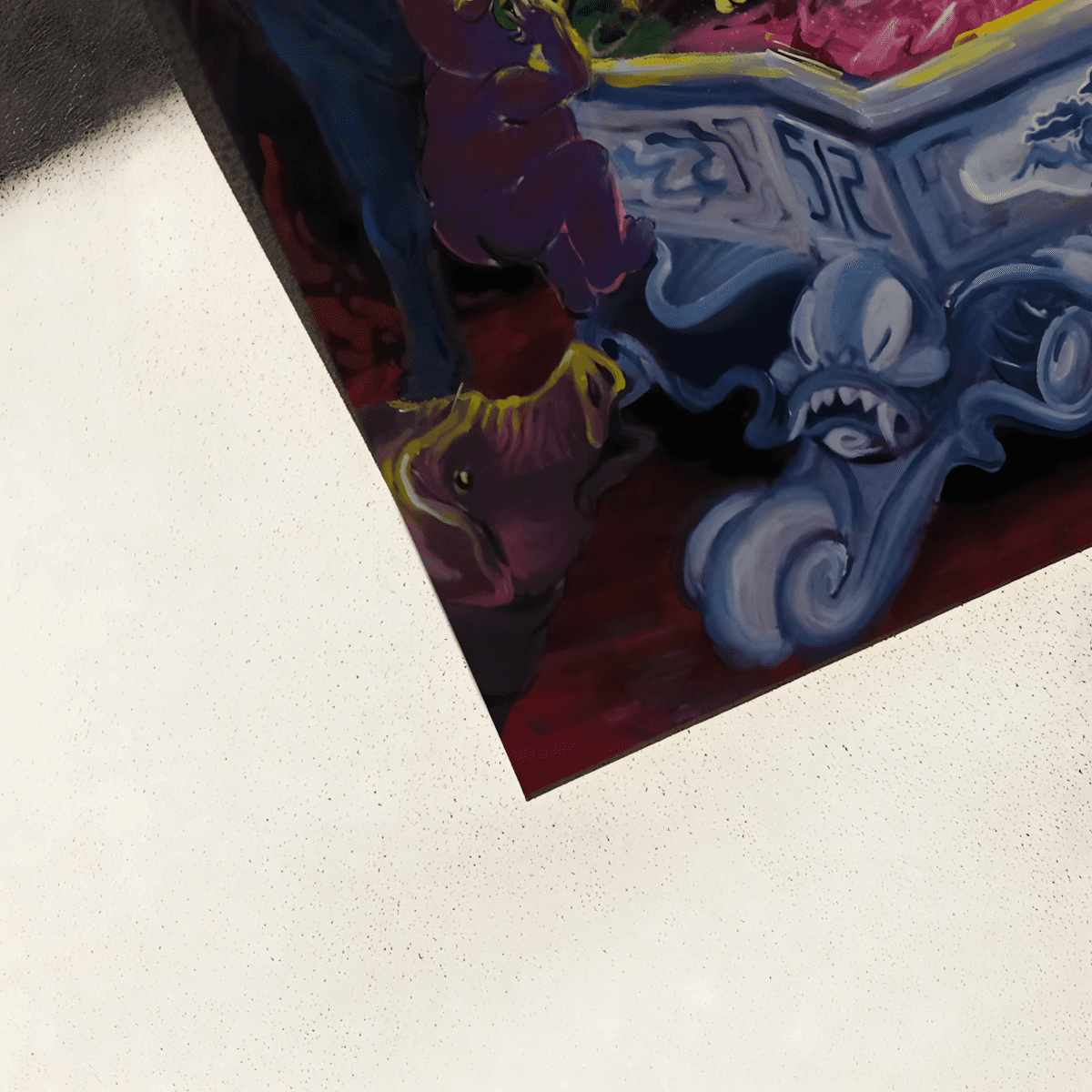 premium art poster and canvas prints, with originals available, from QART , of the artwork " Hòn non bộ "