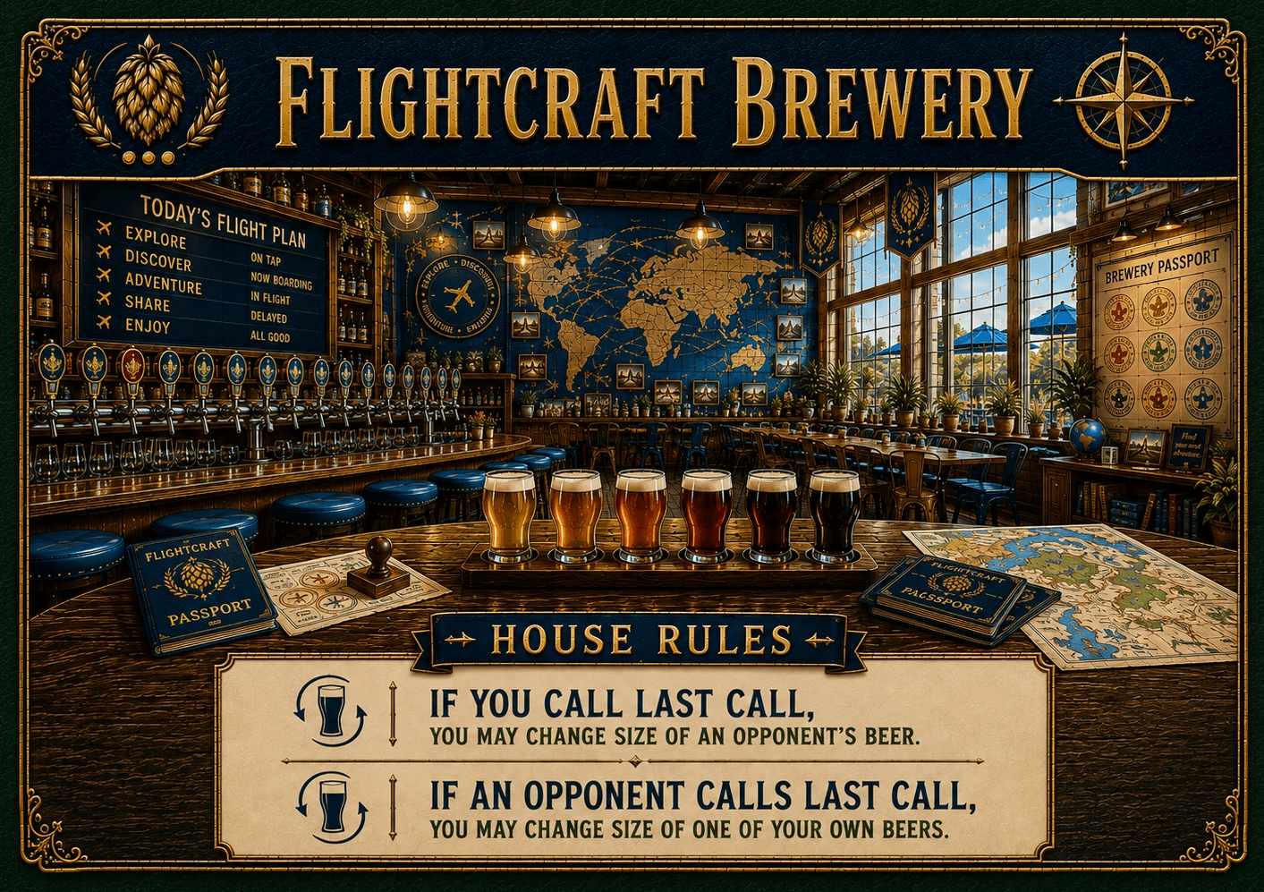 FlightCraft Brewery Destination Card
