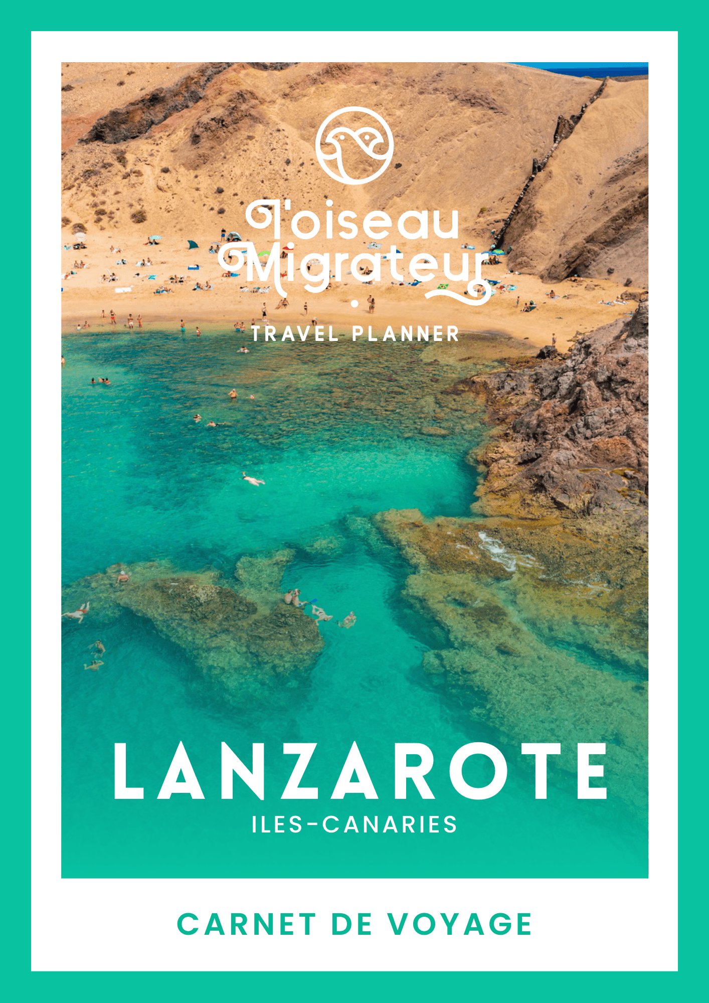 Carnet de voyage de L'oiseau Migrateur Travel Planner