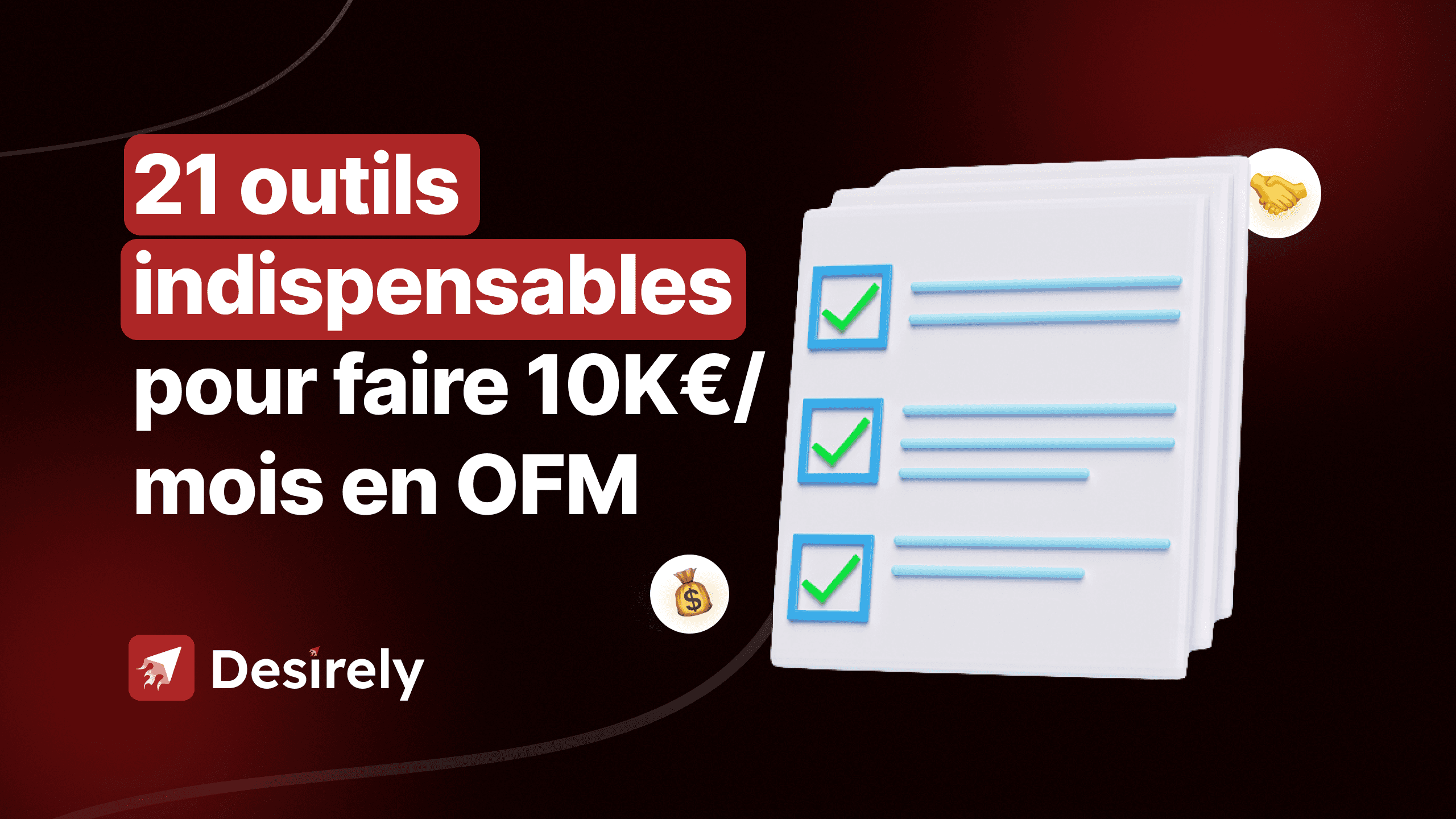 21 outils indispensables en OFM