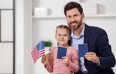 Happy israeli Family at home