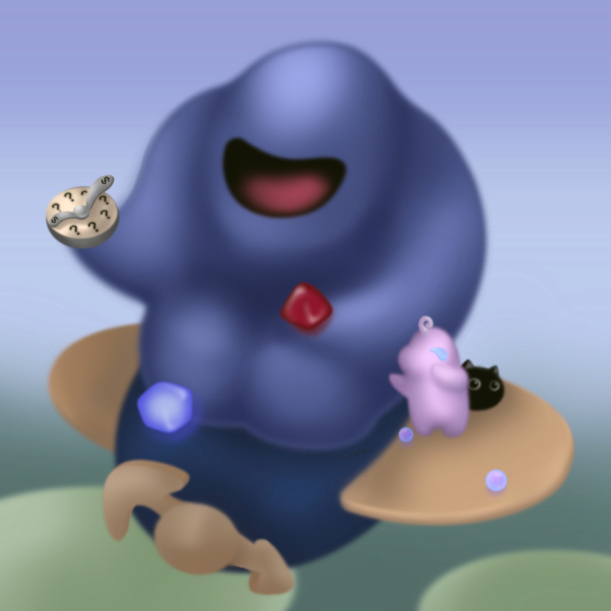 bylittleelise digital artwork inspired by human emotion mythology and nostalgia surrealism