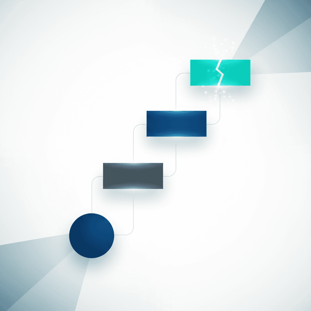 Minimalist geometric flow for troubleshooting trade copier disconnect checklist