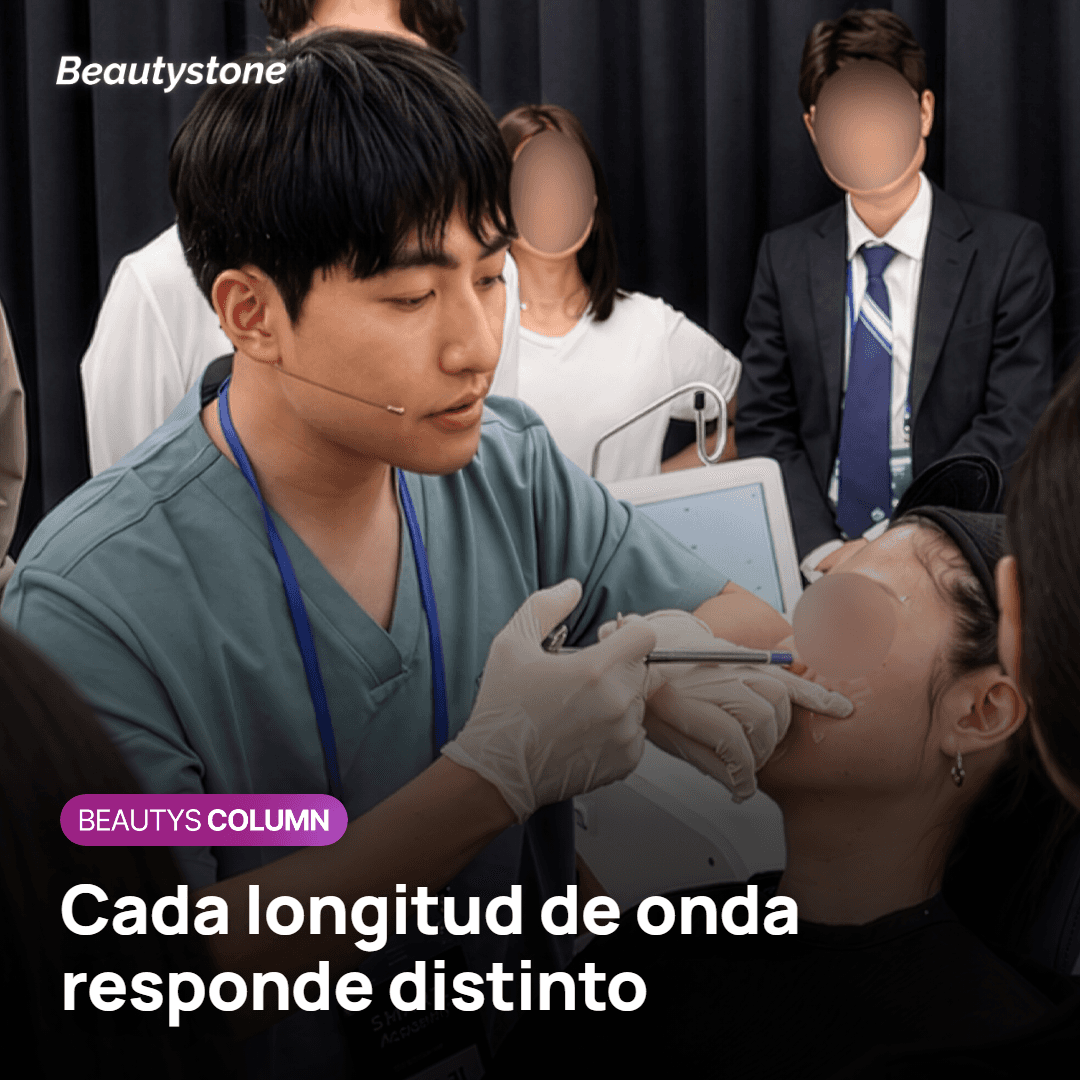Cómo cambia la respuesta del vello según la longitud de onda del láser