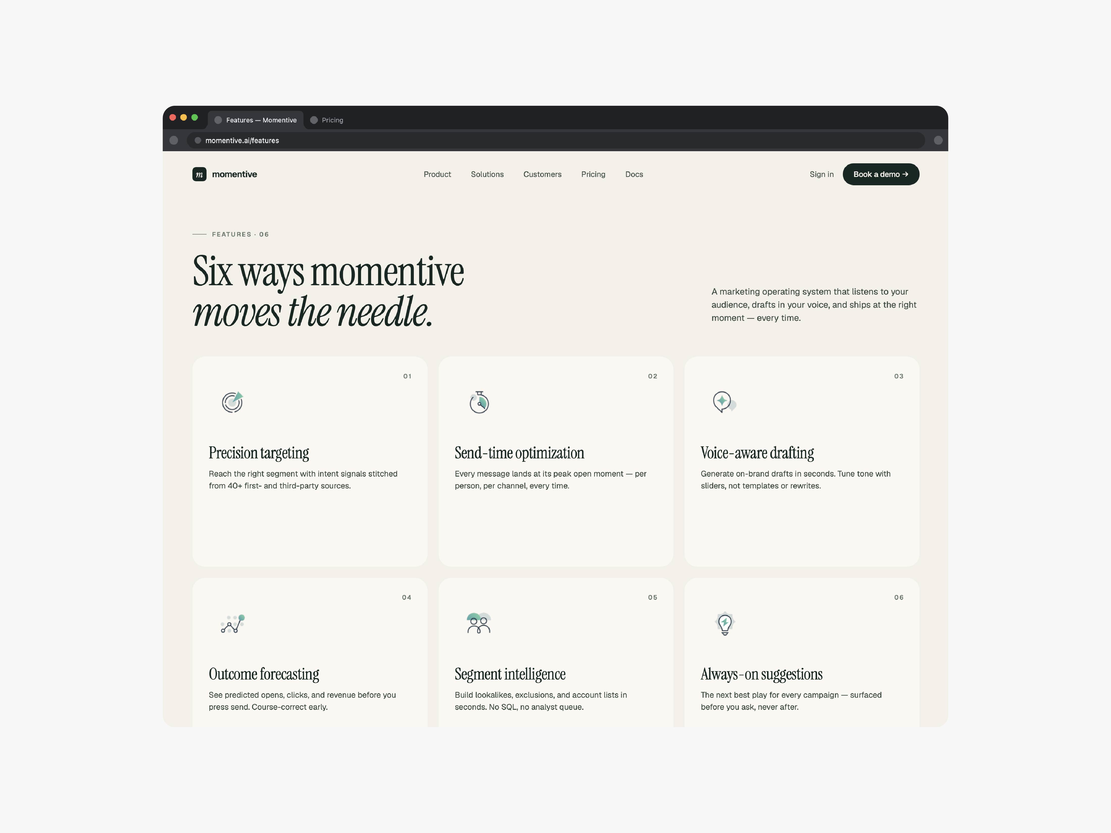 Momentive.Ai Marketing Icons