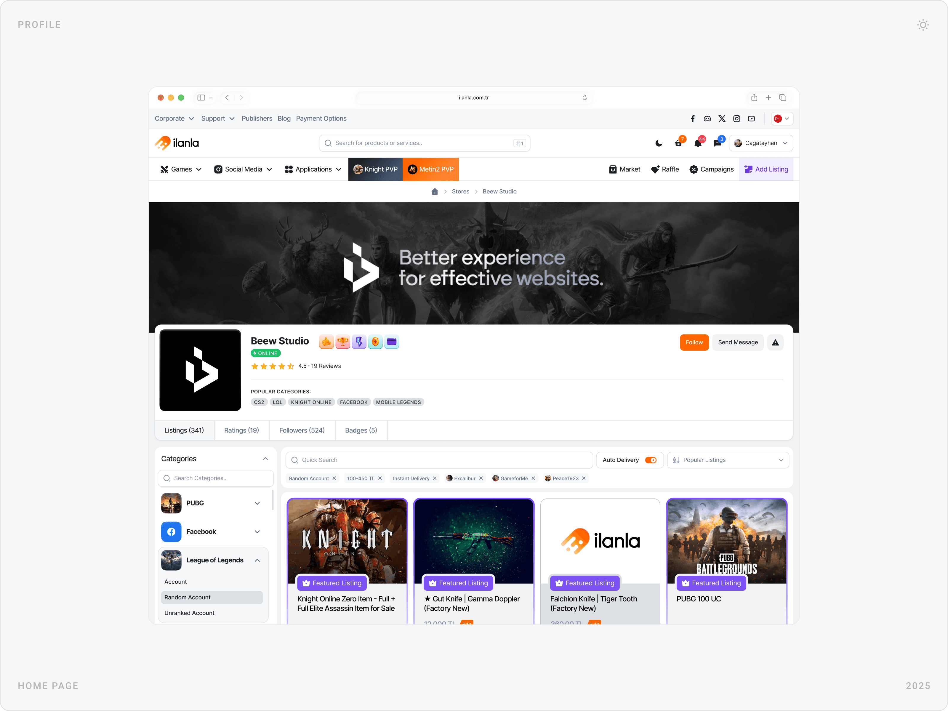 Minimal Gaming Marketplace App Icon Design