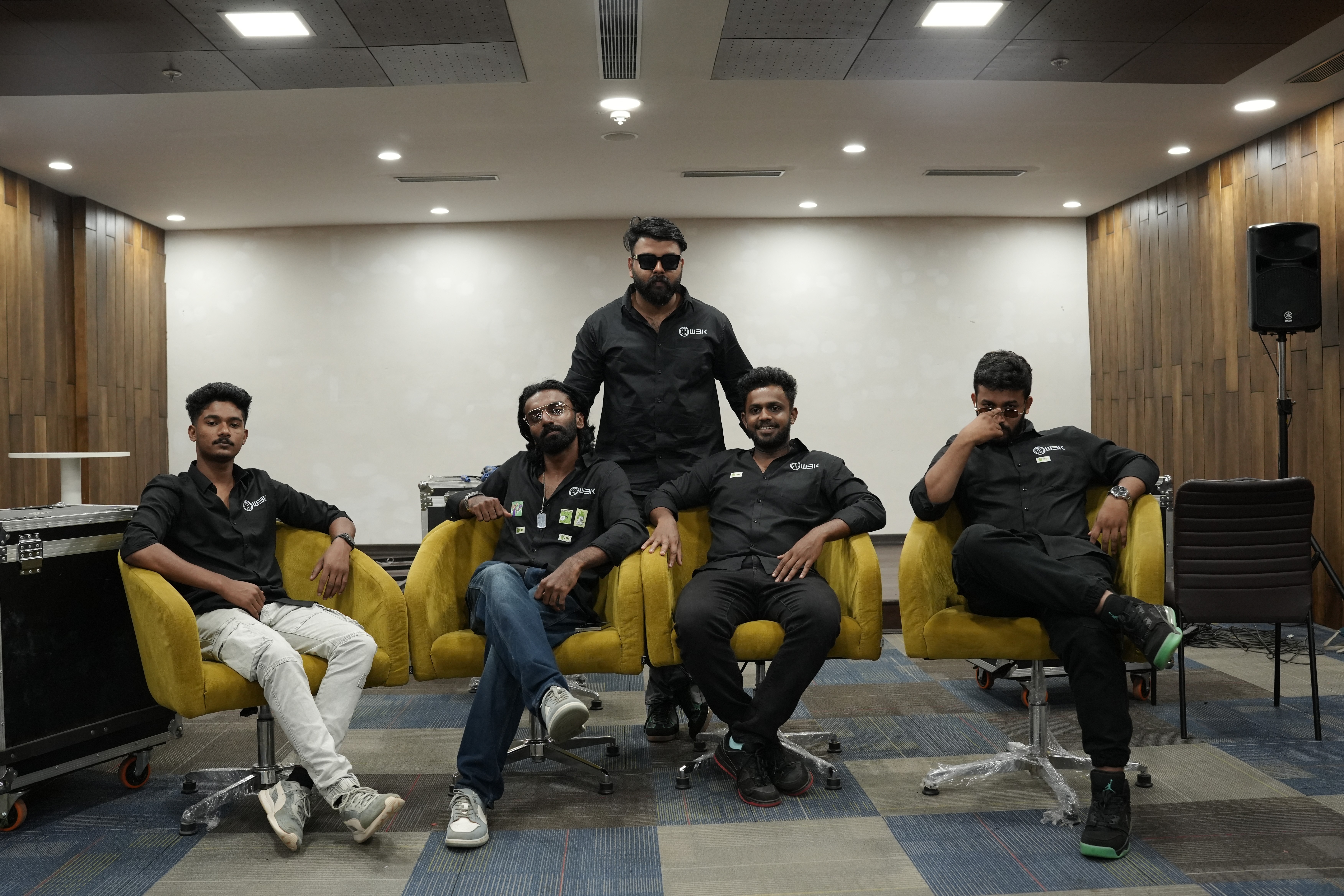 Speaker presenting at a Web3 summit