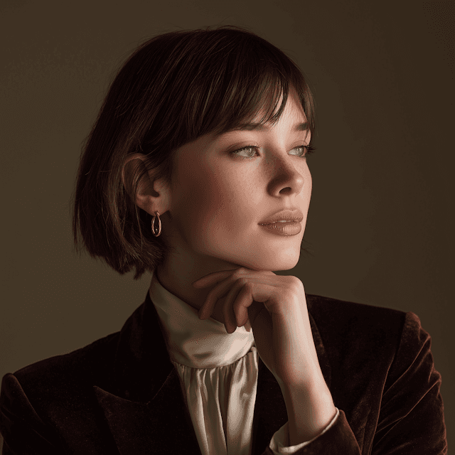 Contemplative Portrait