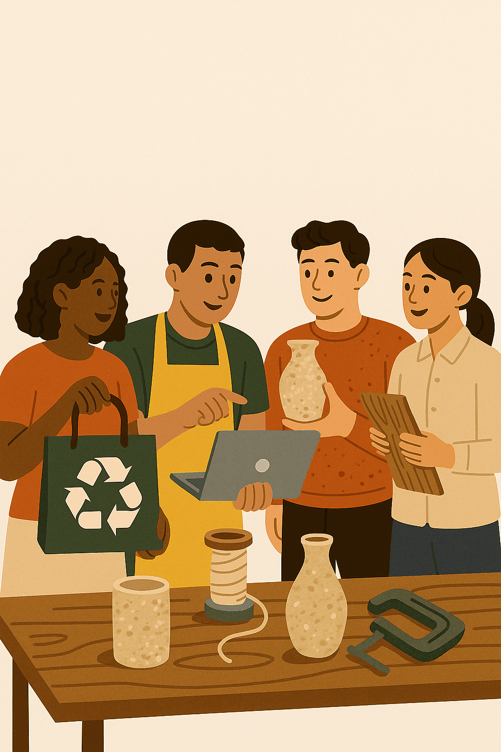 An illustration of people.