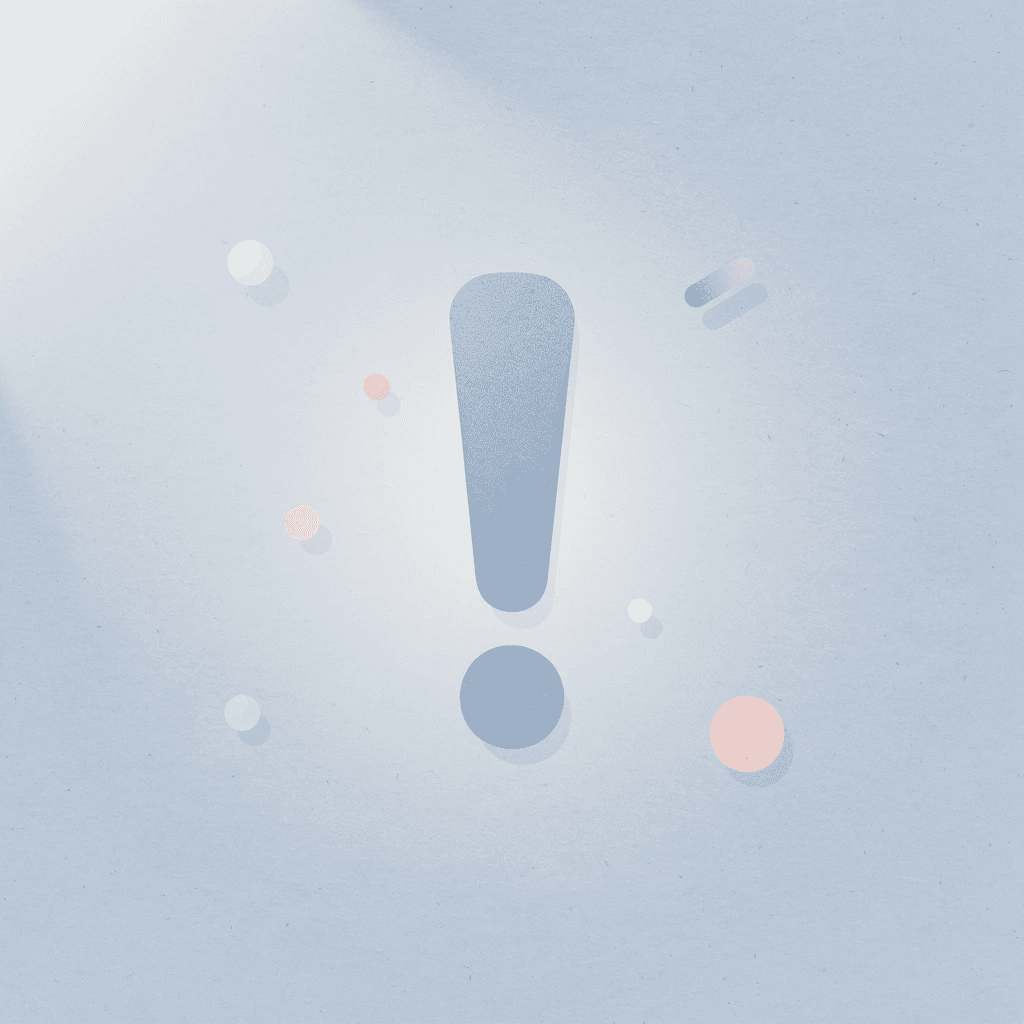 Warning icon representing workflow disruption from upload limits